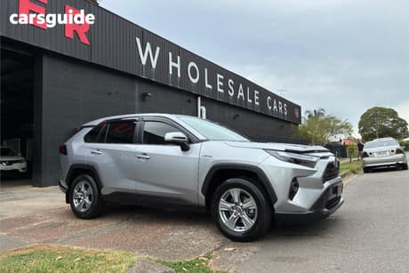 Silver 2024 Toyota RAV4 Wagon Gx (Awd) Hybrid