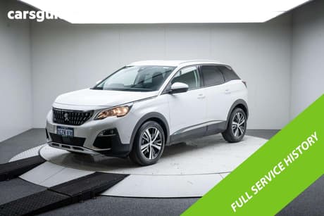 White 2020 Peugeot 3008 Wagon Allure