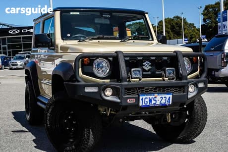 Beige 2019 Suzuki Jimny Wagon