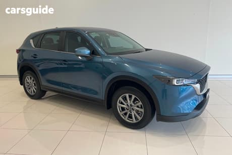 Blue 2024 Mazda CX-5 Wagon G20 Maxx (Fwd)