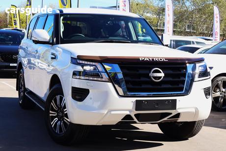 White 2023 Nissan Patrol Wagon Ti (4X4)