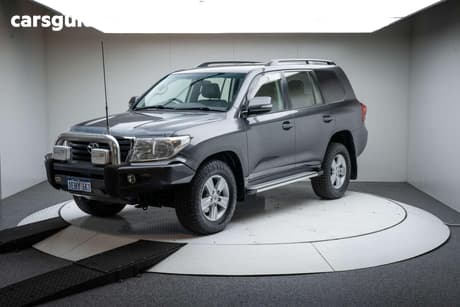 Grey 2012 Toyota Landcruiser Wagon Altitude Se