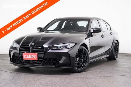 Black 2023 BMW M3 Sedan