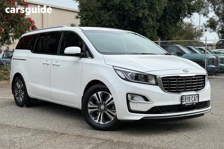 White 2019 Kia Carnival Wagon Sli