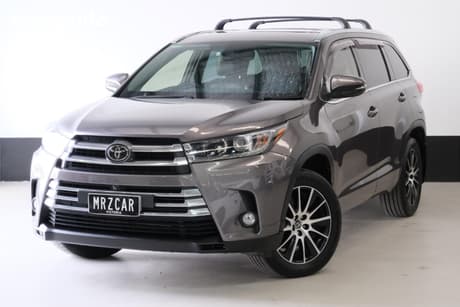 Grey 2018 Toyota Kluger Wagon Grande (4X4)