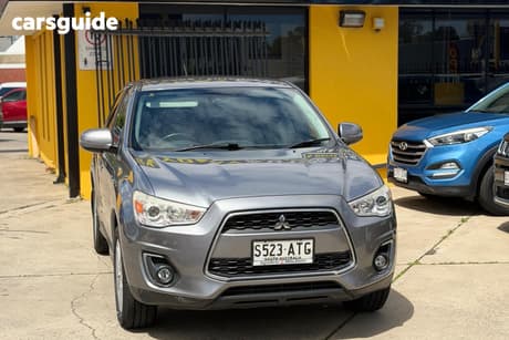 Grey 2012 Mitsubishi ASX SUV ASPIRE (2WD) XB MY13
