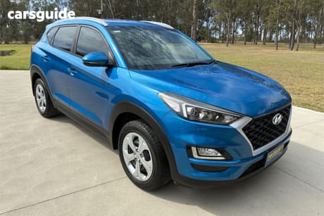 Blue 2018 Hyundai Tucson Wagon Go (Fwd)