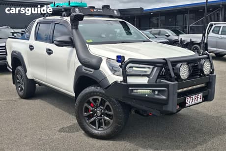 White 2022 Toyota Hilux Double Cab Pick Up Rogue (4X4)