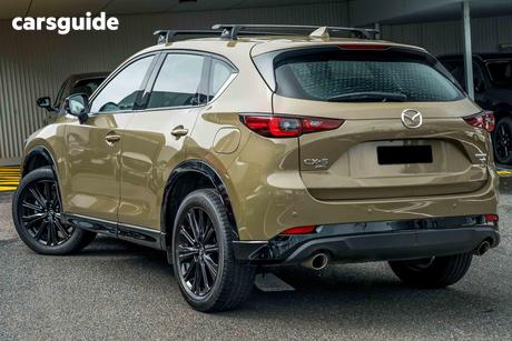 Beige 2022 Mazda CX-5 Wagon Gt Sp Turbo (Awd)