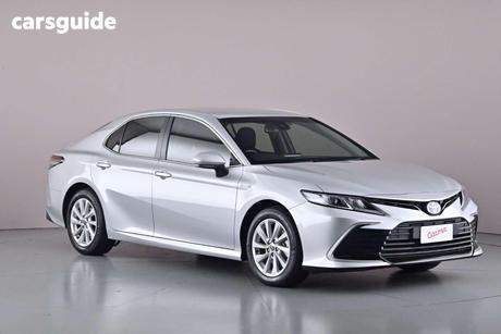 Silver 2022 Toyota Camry Sedan Ascent Hybrid
