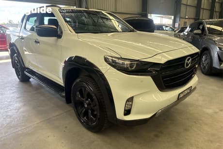 White 2022 Mazda BT-50 Dual Cab Pick-up Sp (4X4)