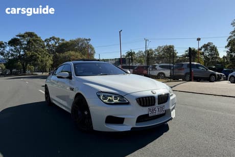 White 2016 BMW M6 Coupe Gran Coupe
