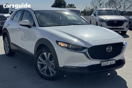 White 2026 Mazda CX-30 Wagon G20 Evolve (Fwd)