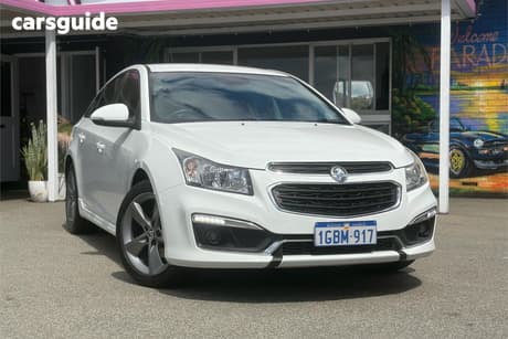 White 2016 Holden Cruze Sedan Sri Z-Series