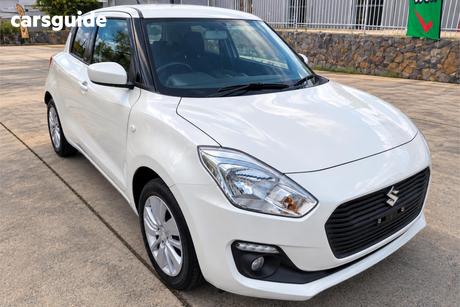 White 2019 Suzuki Swift Hatchback Gl Plus (Qld)