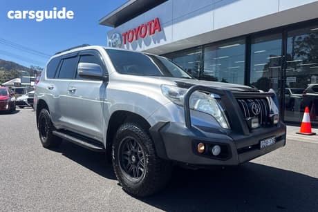Silver 2016 Toyota Landcruiser Prado Wagon Gxl (4X4)