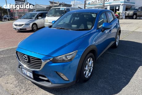 Blue 2017 Mazda CX-3 Wagon Maxx (Fwd)