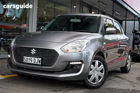 Grey 2017 Suzuki Swift Hatchback Gl