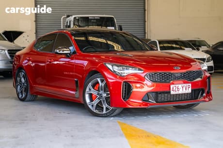 Red 2019 Kia Stinger Sedan Gt (Blk Lth W Michelin Tyr)