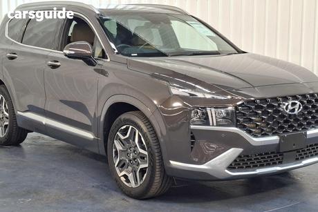 Brown 2023 Hyundai Santa FE Wagon Highlander Hev (6 Seat)