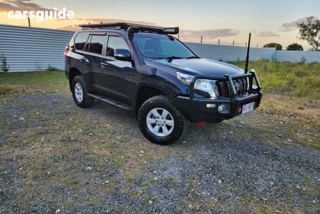 Green 2015 Toyota Landcruiser Prado Wagon Gxl (4X4)