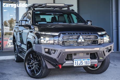 Black 2024 Mitsubishi Triton Double Cab Pick Up Gsr (4X4)