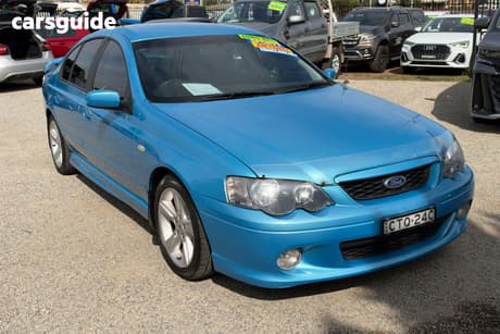 Blue 2004 Ford Falcon Sedan Xr6