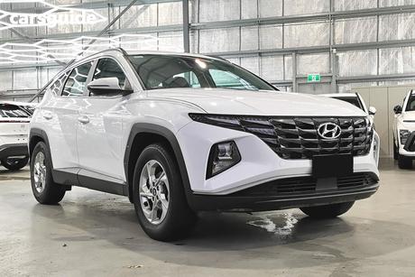 White 2023 Hyundai Tucson Wagon (Fwd)