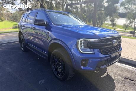 Blue 2026 Ford Everest Wagon Sport (4Wd)