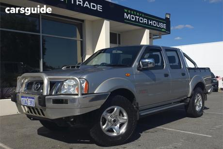 Silver 2014 Nissan Navara Dual Cab Utility St-X 550 (4X4)