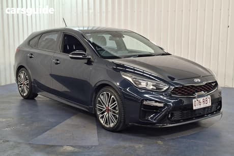 Blue 2019 Kia Cerato Hatchback Gt (Turbo)