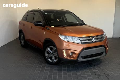 Orange 2016 Suzuki Vitara Wagon Rt-S