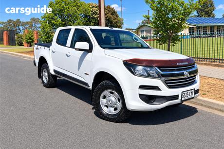 White 2017 Holden Colorado Crew Cab Pickup Ls (4X4)