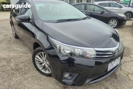 Black 2016 Toyota Corolla Sedan Sx