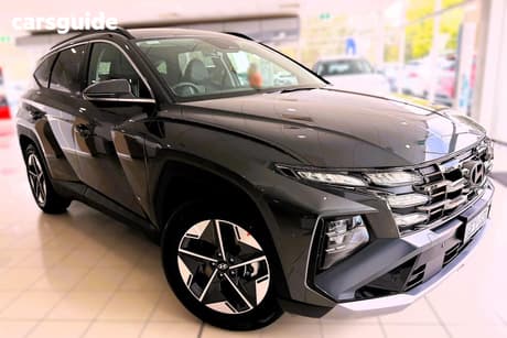 Grey 2026 Hyundai Tucson Wagon Elite Hybrid (Awd)