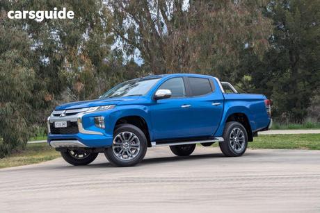 Blue 2018 Mitsubishi Triton Double Cab Pick Up Gls (4X4)