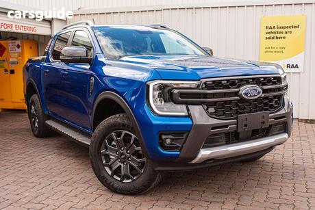 Blue 2025 Ford Ranger Double Cab Pick Up Wildtrak X 2.0 (4X4)