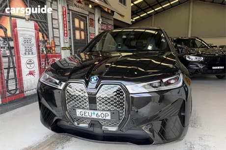 Black 2022 BMW IX Wagon M60