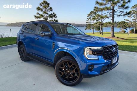 Blue 2025 Ford Everest Wagon Sport (4Wd)