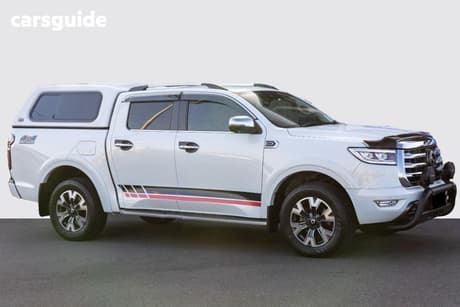 White 2023 GWM UTE Dual Cab Utility Cannon-X (4X4)