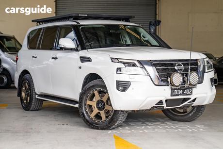 White 2020 Nissan Patrol Wagon Ti (4X4)
