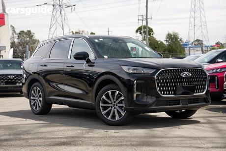 Black 2026 Chery Tiggo 9 Wagon Csh Elite Fwd