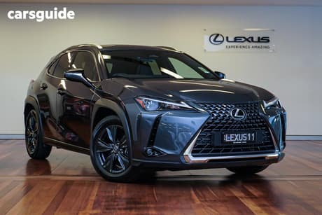 Grey 2026 Lexus UX SUV UX300H LUXURY F