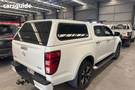 White 2020 Mazda BT-50 Dual Cab Pick-up Gt (4X4)