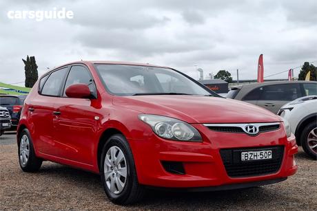 Red 2011 Hyundai I30 Hatchback Sx
