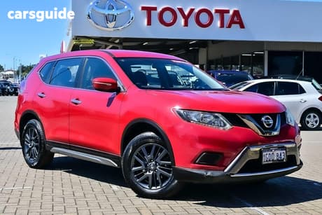 Red 2016 Nissan X-Trail Wagon St N-Sport Se Black (Fwd)