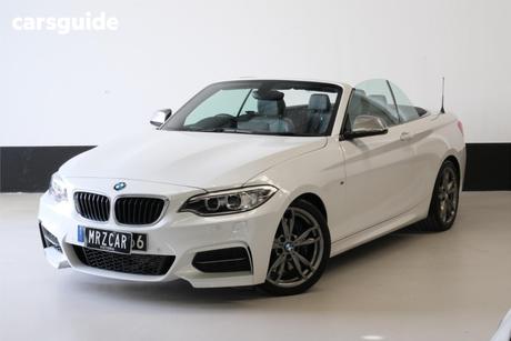 White 2016 BMW M235I Convertible M235I
