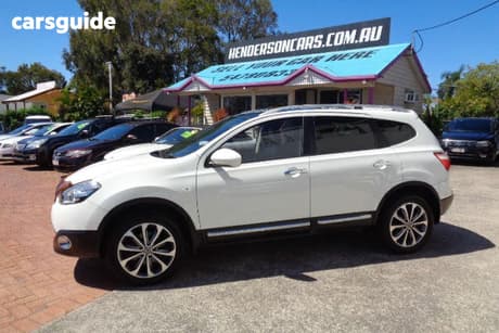 White 2011 Nissan Dualis Wagon +2 Ti (4X2)