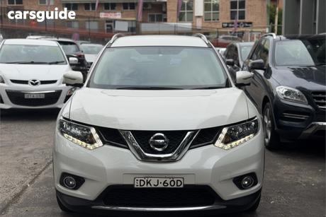 White 2016 Nissan X-Trail Wagon St-L (Fwd)