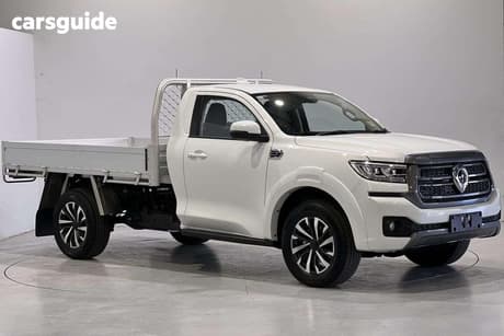 White 2026 GWM Cannon Cab Chassis Premium (4X2)